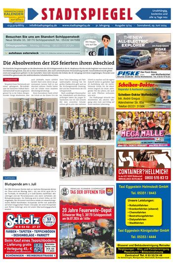 Stadtspiegel Ausgabe 2024_06_01